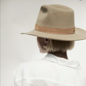 Janessa Leone “Ross” hat made from sustainable wool